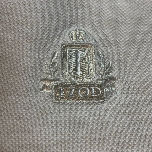 Izod Silk Wash Khaki Polo XL - Picture 5 of 7